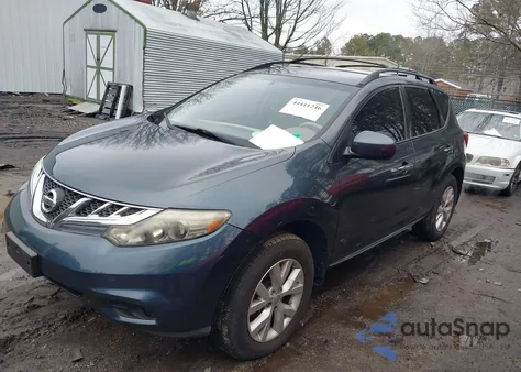 2014 Nissan Murano Sv from USA, damaged, VIN JN8AZ1MU4EW410385